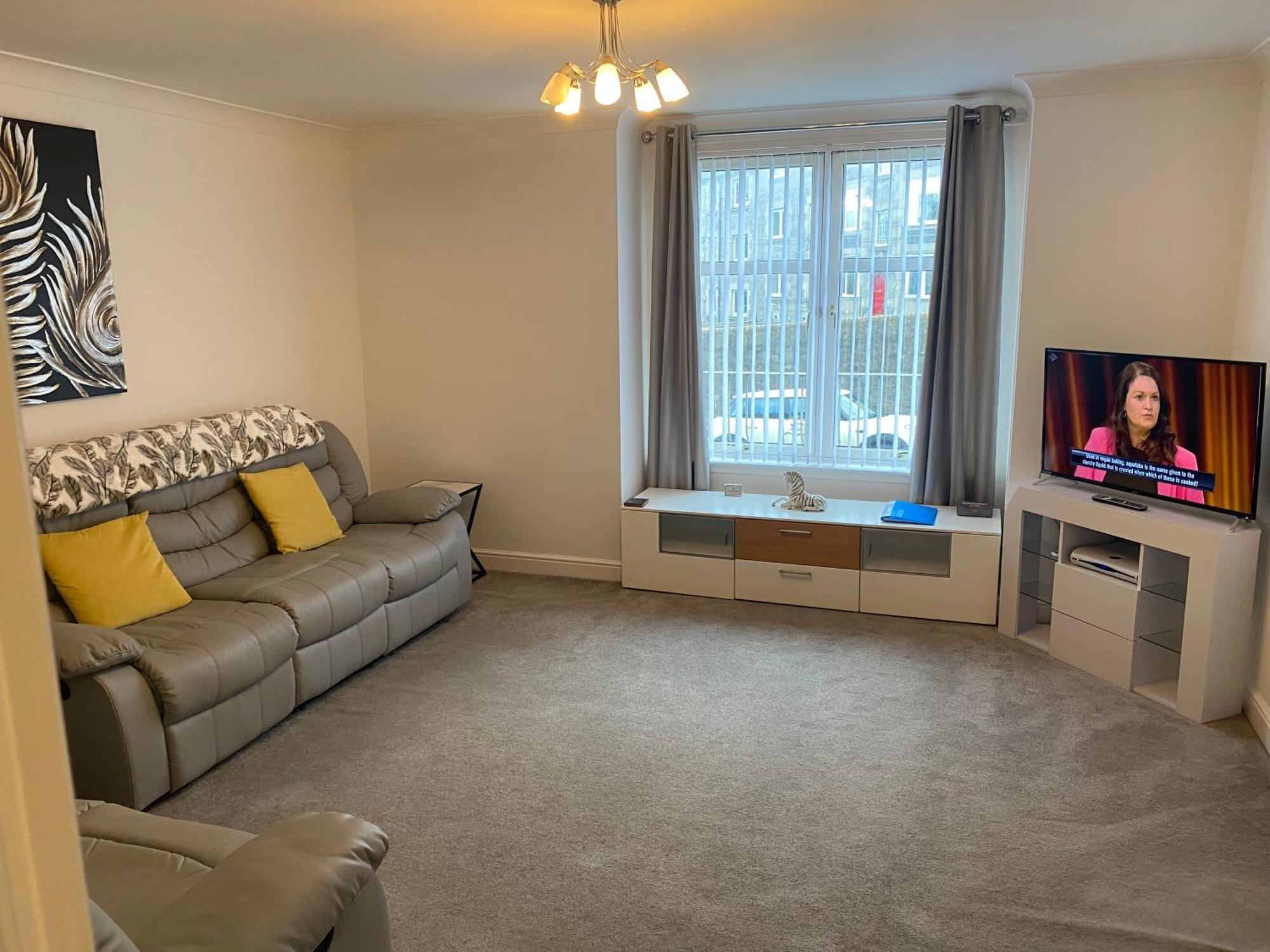 City Centre Executive 2 Bed Apartment With Wifi & Parking أبردين المظهر الخارجي الصورة